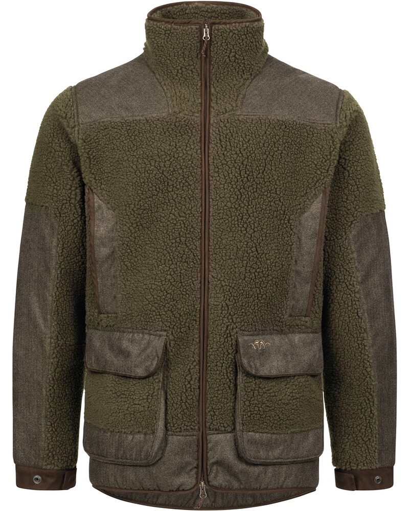 Veste chaude en fourrure de fibres polaires