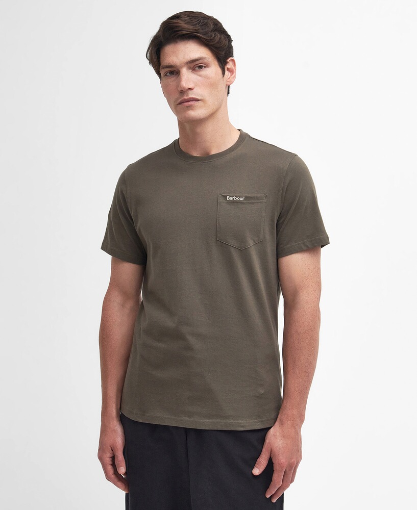 T-shirt Langdon Pocket Tee, Barbour