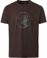 Pack de 2 t-shirts imprimés chevreuil, Parforce Essential