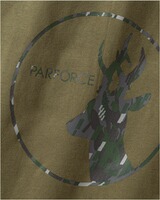 Pack de 2 t-shirts imprimés chevreuil, Parforce Essential
