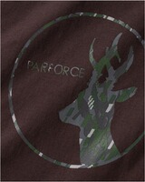 Pack de 2 t-shirts imprimés chevreuil, Parforce Essential