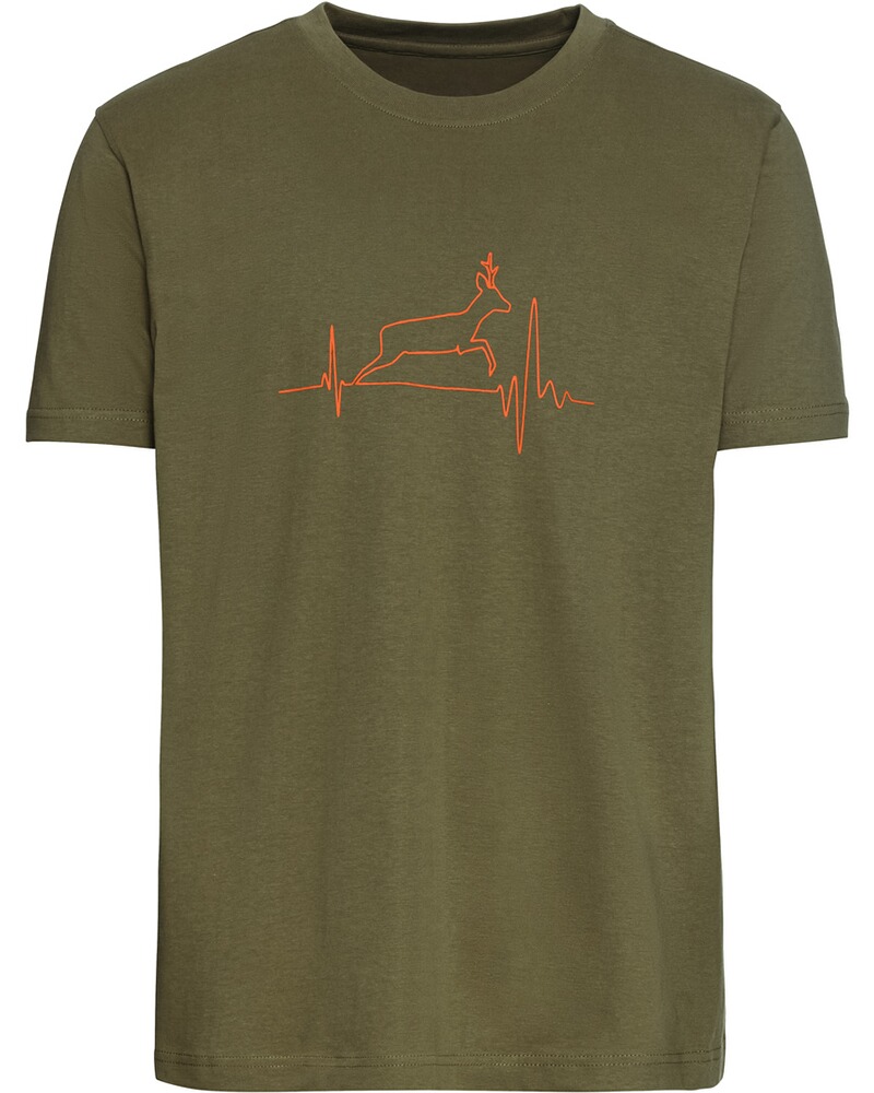 Pack de 4 t-shirts imprimés chasse, Parforce Essential