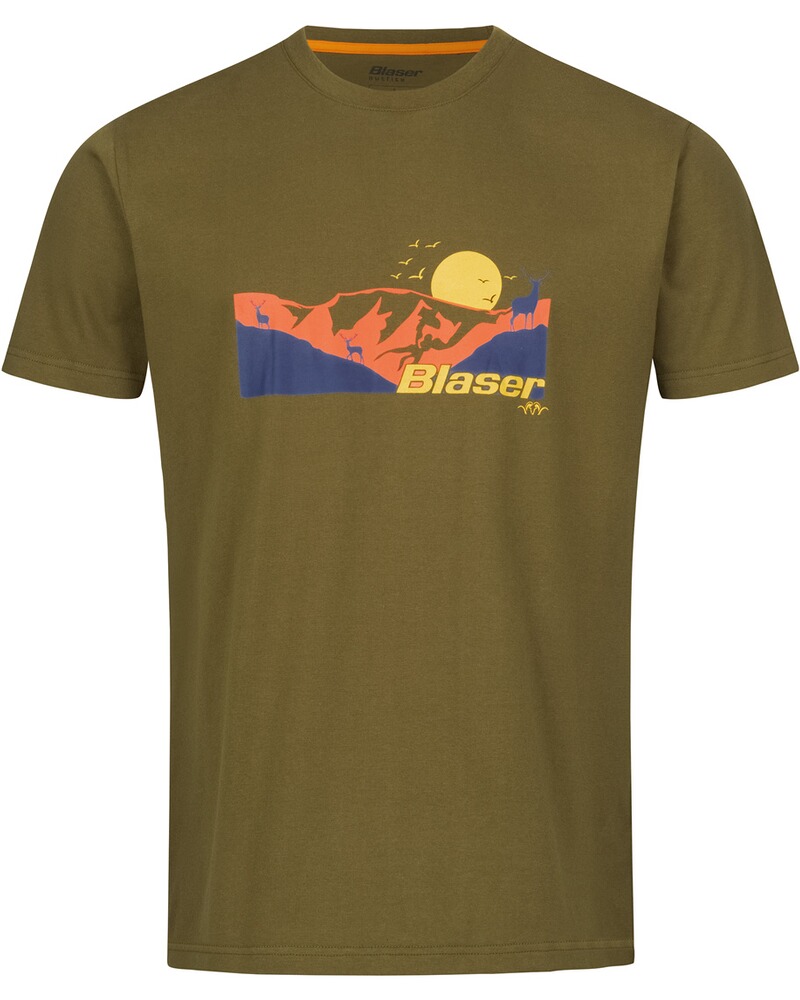 T-Shirt Mountain Print