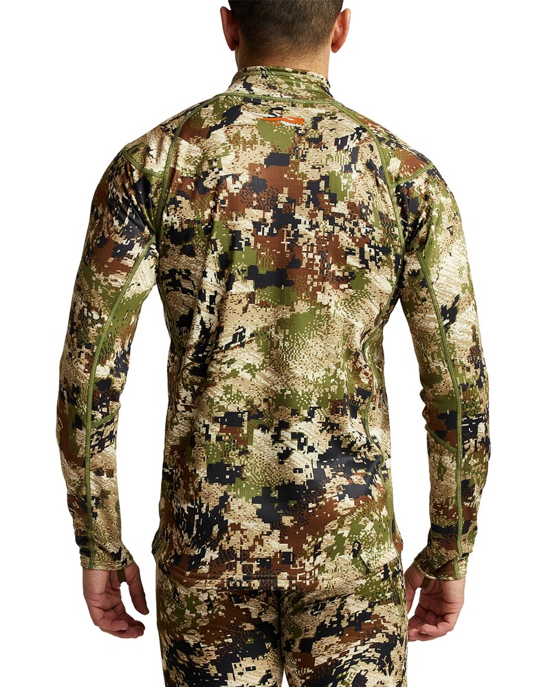 T-shirt manches longues Half-Zip Core Optifade Subalpine, Sitka Gear