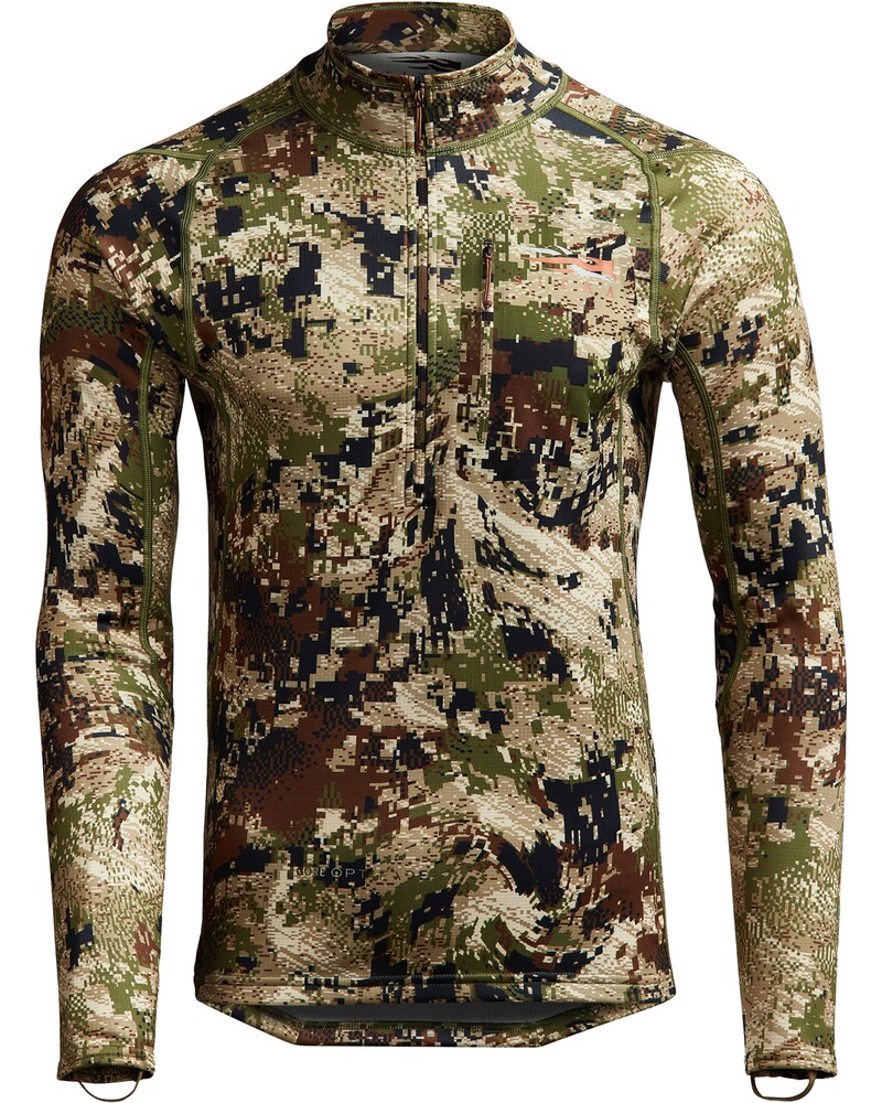 T-shirt manches longues Half-Zip Core Optifade Subalpine