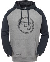 Sweat à capuche logo, CZ