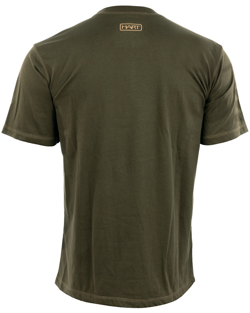 T-Shirt Wildboar vert, Hart