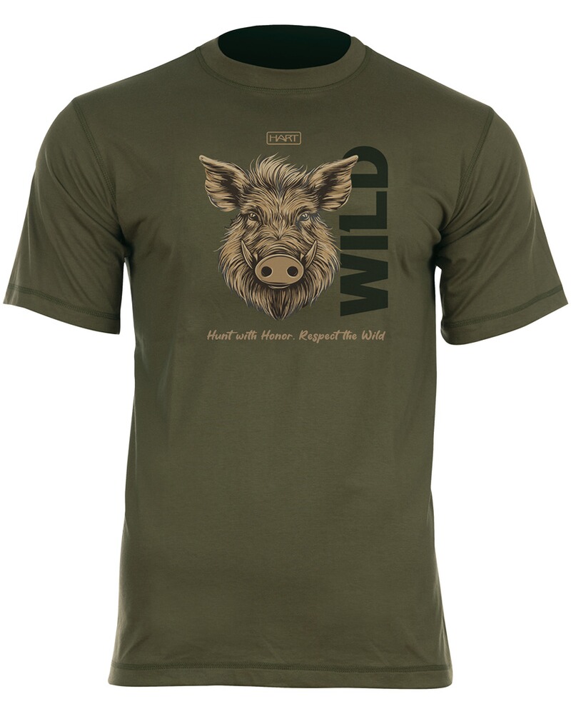 T-Shirt Wildboar vert
