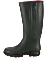 Bottes Cardinal en caoutchouc avec fermeture glissière et doublure néoprène , Parforce Essential