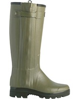 Bottes en caoutchouc Chasseur Cuir, Le Chameau
