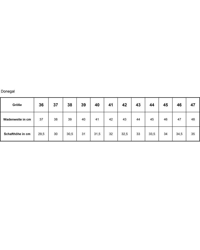 Bottes d'hiver Donegal, Dubarry