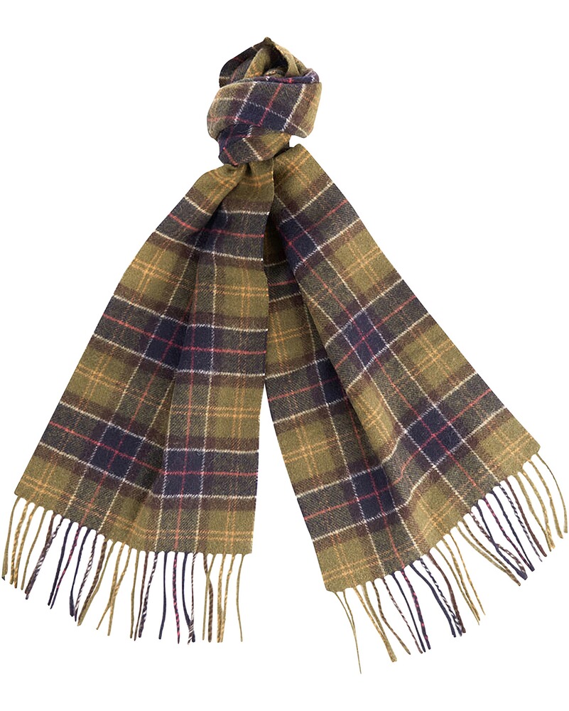 Echarpe en laine Tartan