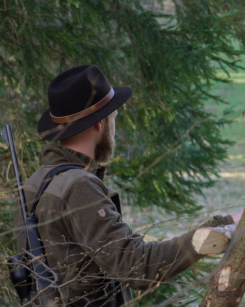 Chapeau de chasse M.Gear brun, Merkel Gear