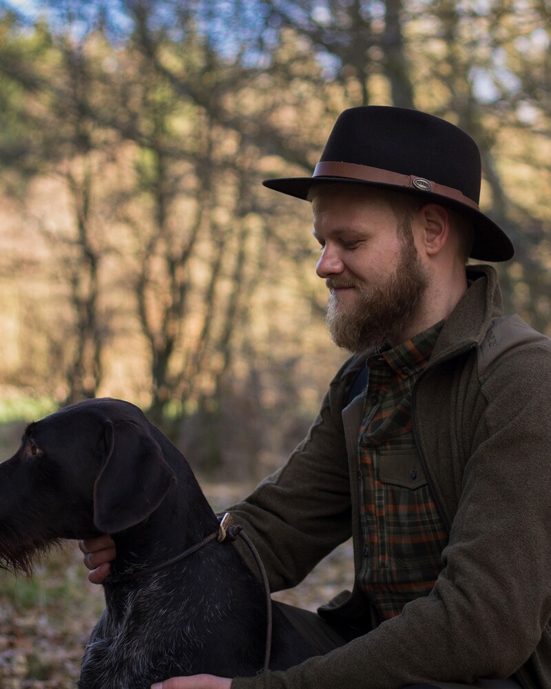 Chapeau de chasse M.Gear brun, Merkel Gear