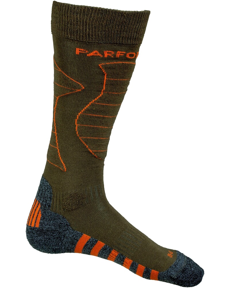 Chaussettes de chasse hautes en laine merinos Allround 2