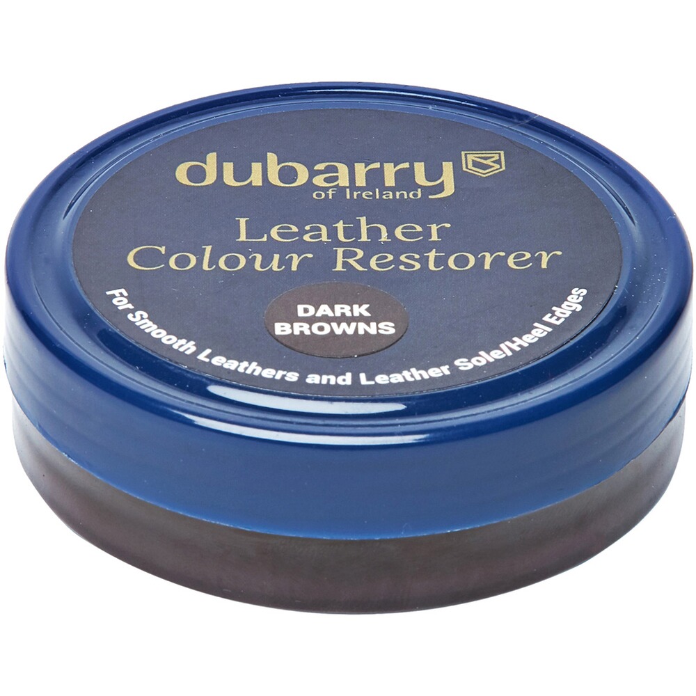 Crème d'entretien cuir lisse, brun foncé, Dubarry