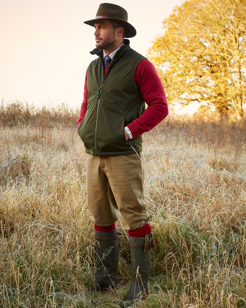 Chaussettes hautes de chasse anglaises, Alan Paine