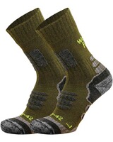 Pack de 2 paires de chaussettes de chasse, Wald & Forst