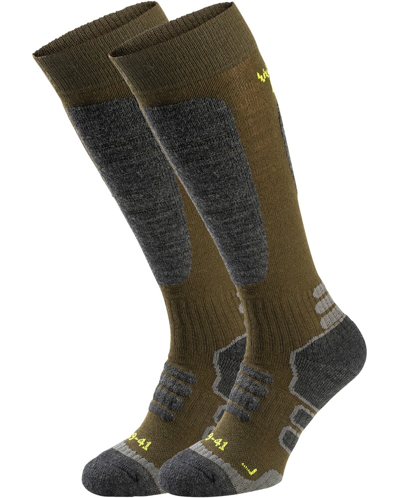 Lot de 2 pairescchaussettes de chasse et trekking