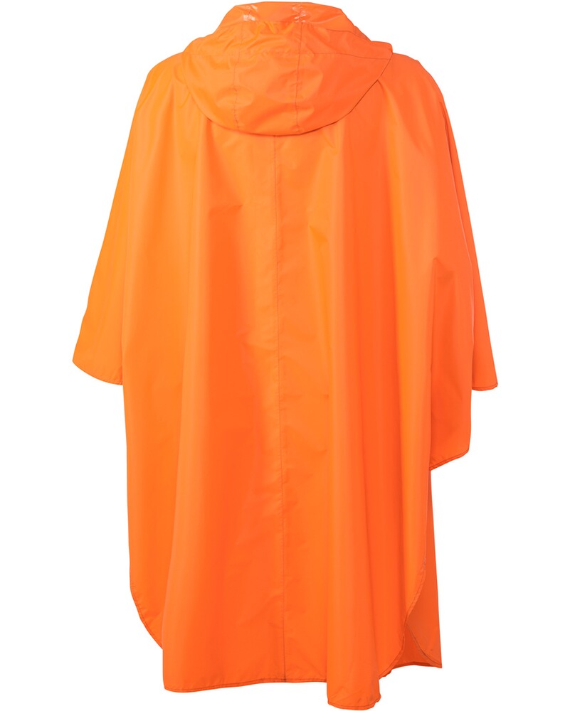 Poncho imperméable orange, Parforce Essential