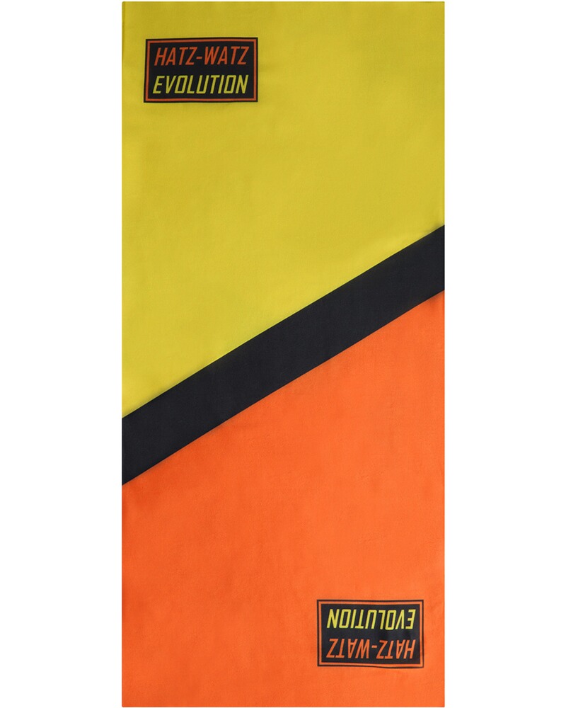 Écharpe tour de cou orange Hatz Watz