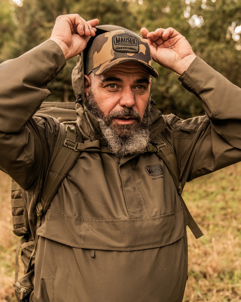 Casquette mesh, Mauser
