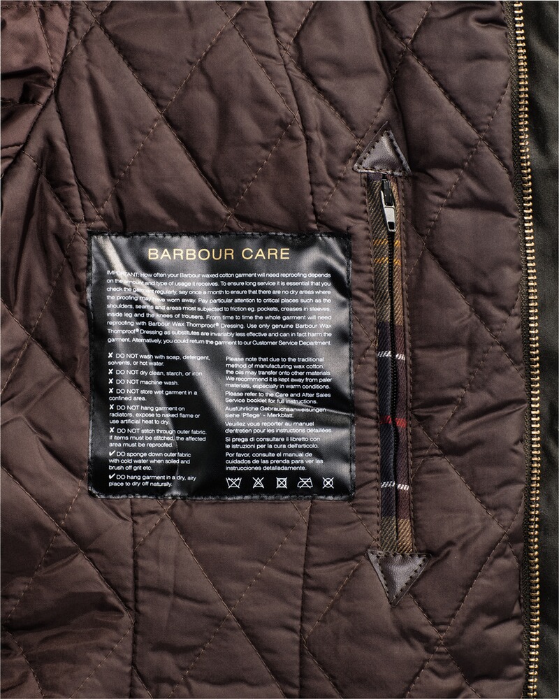 Manteau de cire Belsay, Barbour