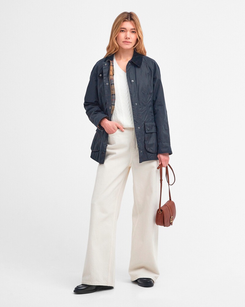 Veste huilée Beadnell, Barbour