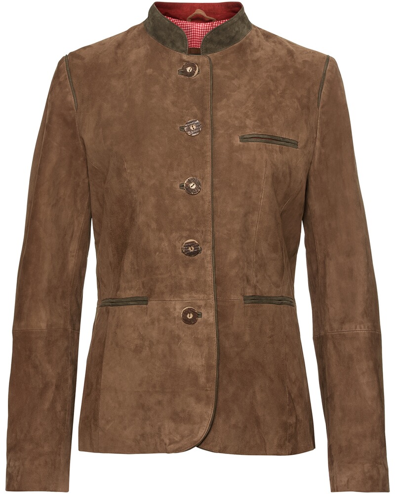 Veste janker en cuir