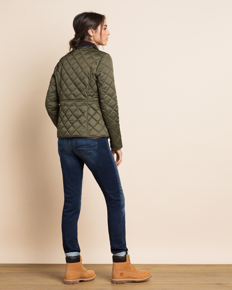 Veste dame surpiquée Deveron, Barbour