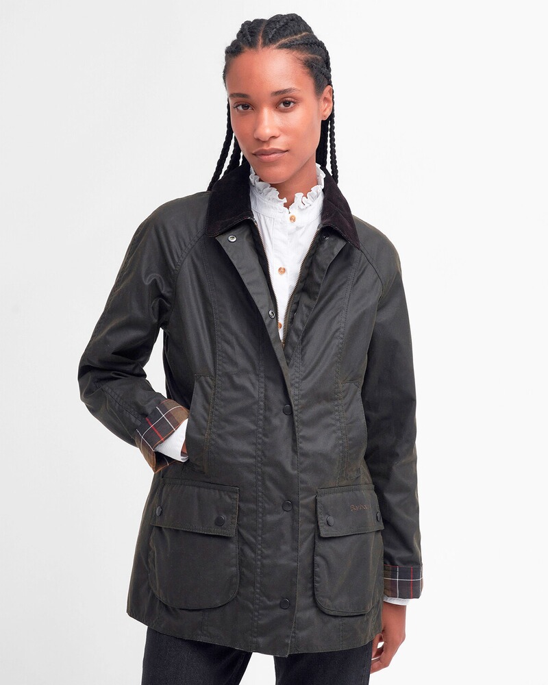 Veste ciré Classique Beadnell femme, Barbour