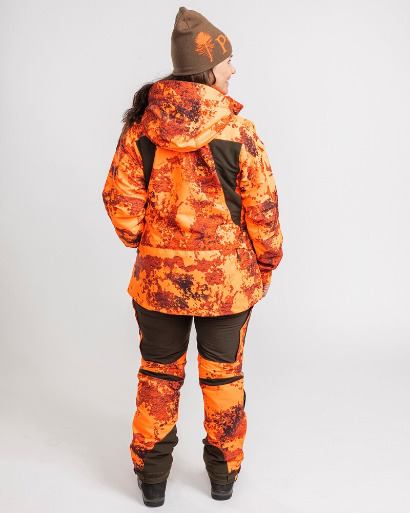 Veste femme hunter Pro Xtreme 2.0 Camou orange, Pinewood