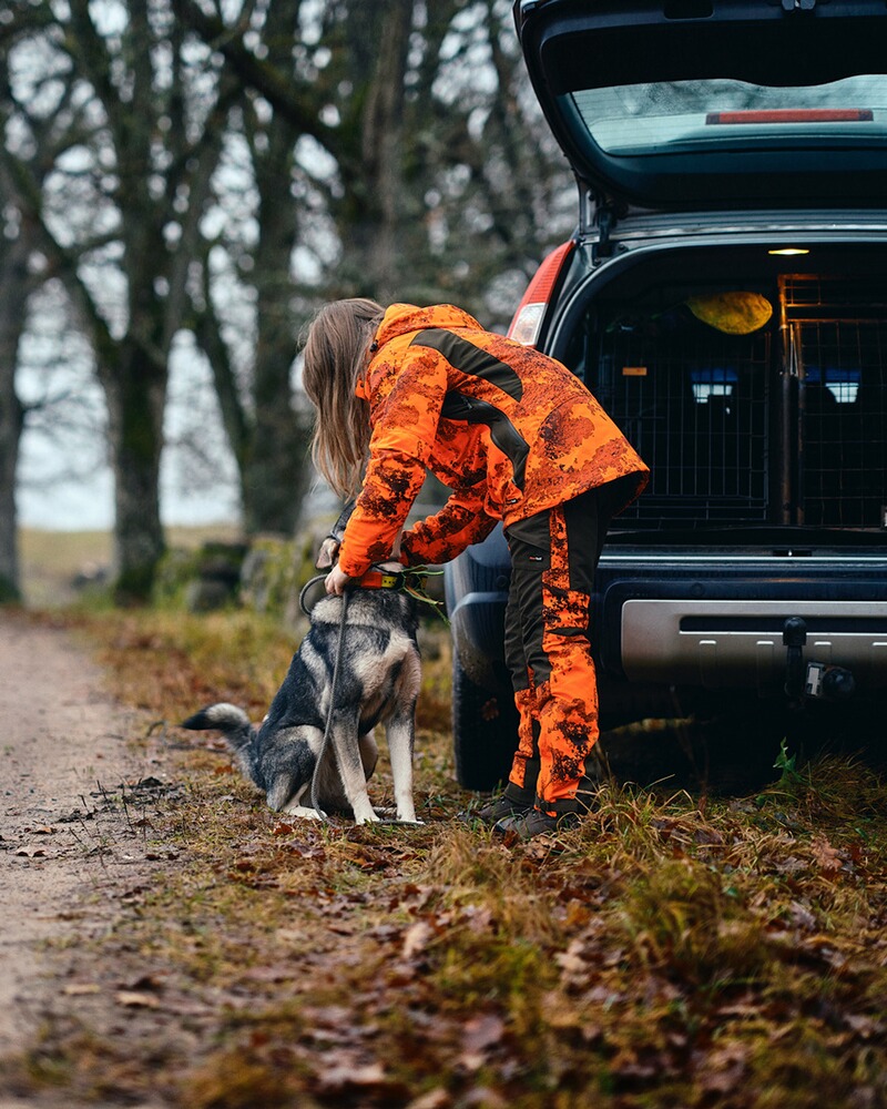 Veste femme hunter Pro Xtreme 2.0 Camou orange, Pinewood