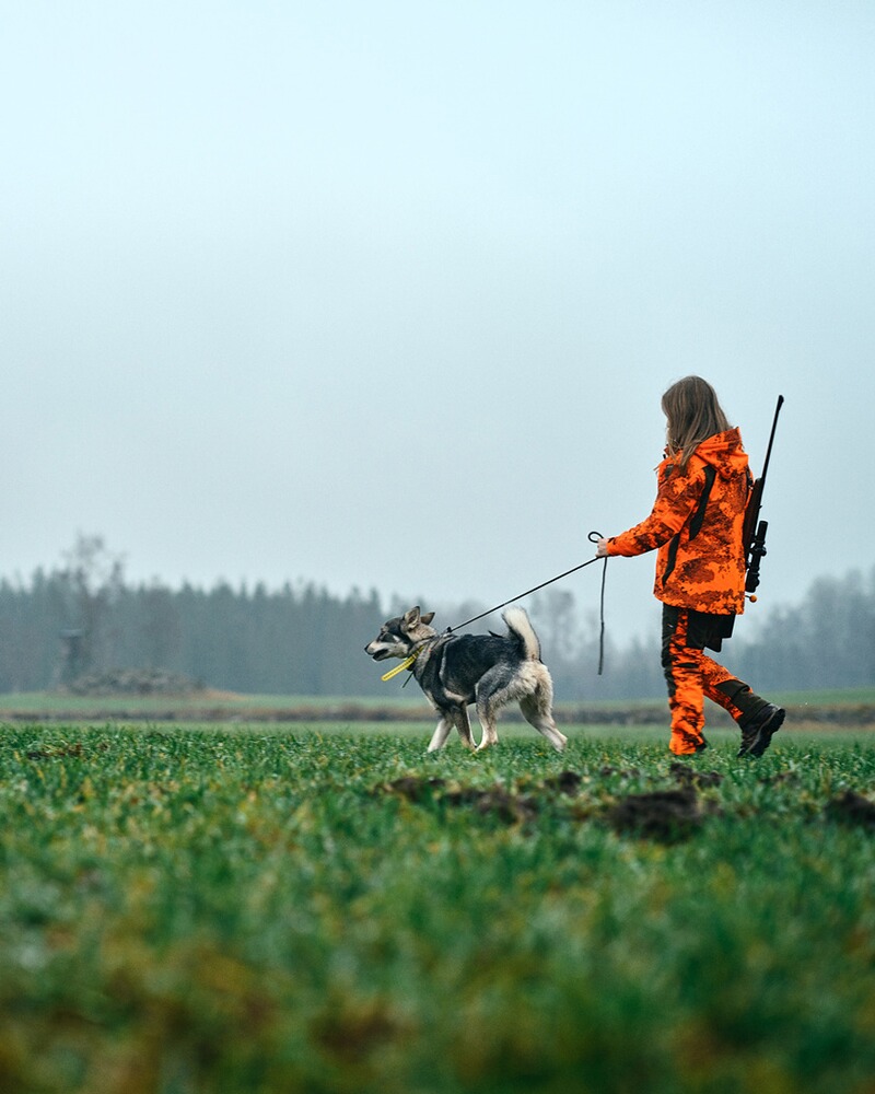 Veste femme hunter Pro Xtreme 2.0 Camou orange, Pinewood