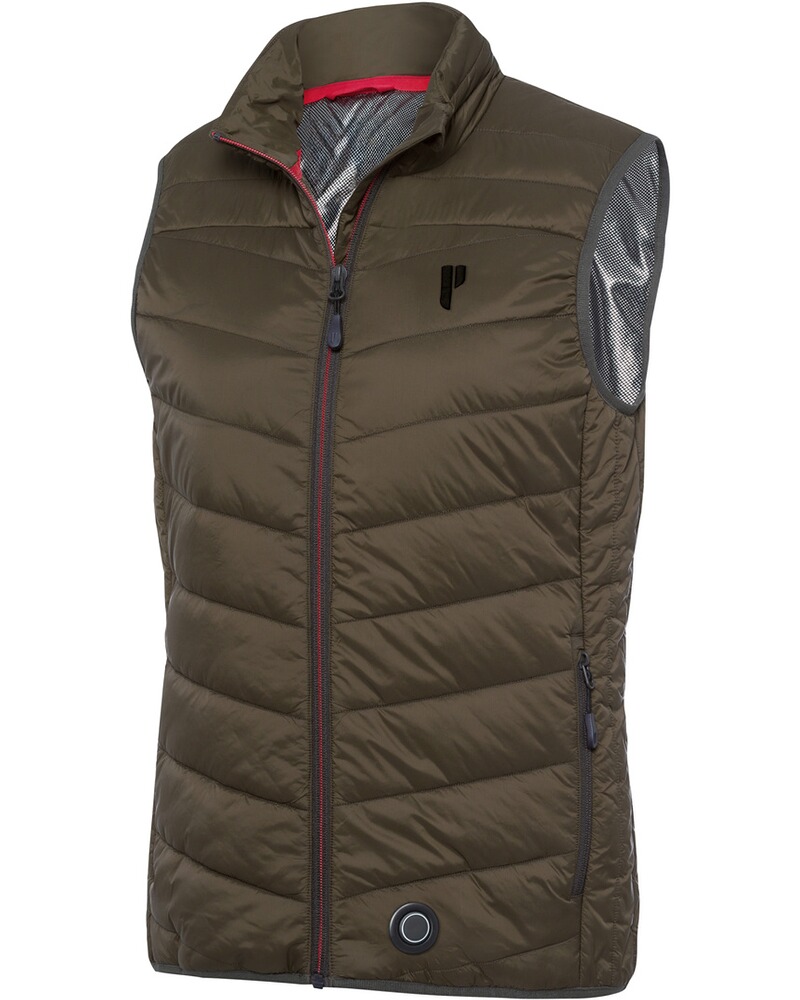 Gilet chauffant femme RED