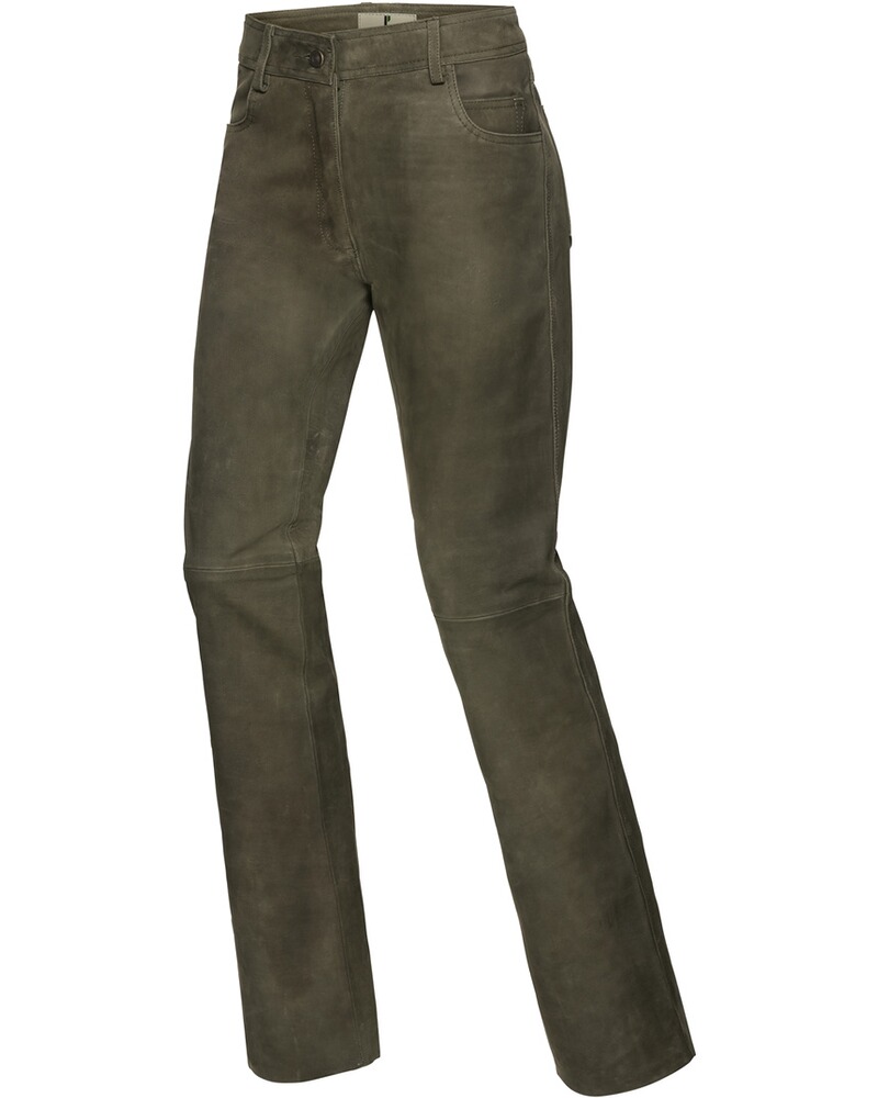 Pantalon dame en cuir de buffle