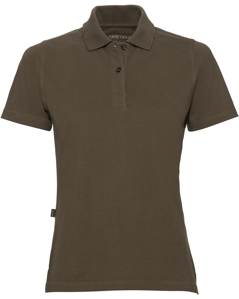 Polo de chasse femme kaki