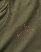Pack de 2 t-shirts femme imprimés chasse, Parforce Essential