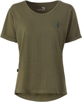 Pack de 2 t-shirts femme imprimés cerf, Parforce Essential