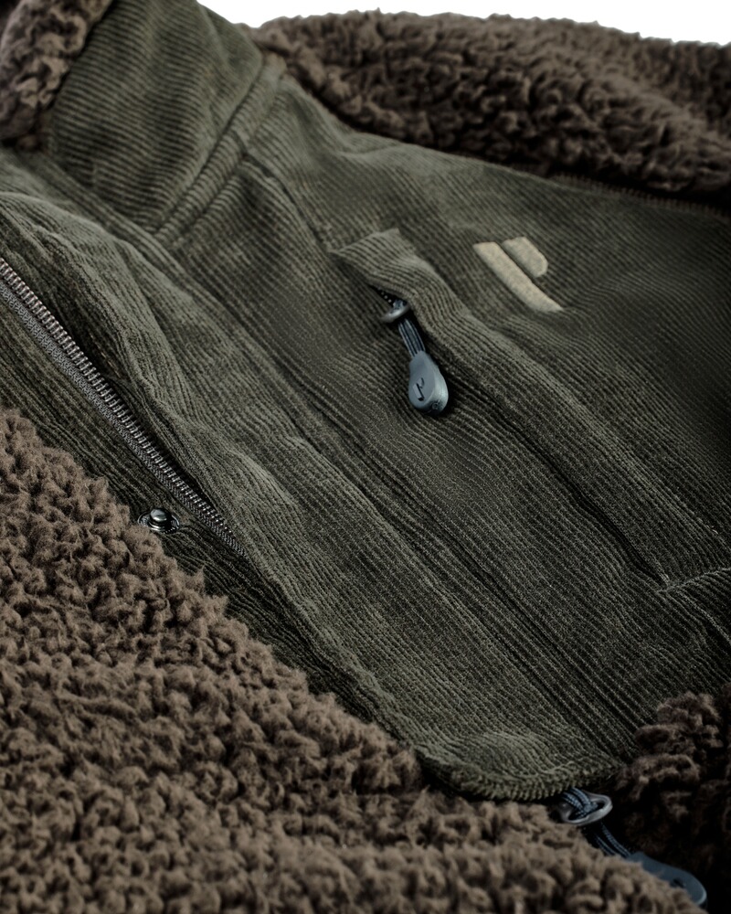 Veste polaire côtelée pour femme, Parforce Active