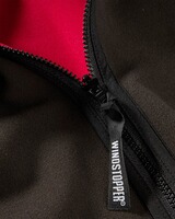 Veste polaire dame Kanu brune/rouge, Härkila