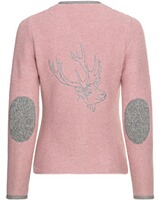 Linksstrickjacke mit Hirschstick, REITMAYER