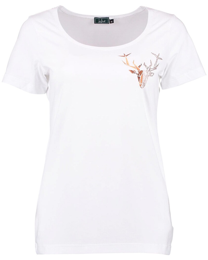 T-shirt stretch avec cerf