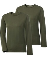 Pack de 2 t-shirts manches longues pour femmes, Parforce Essential