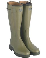 Bottes en caoutchouc pour femmes Chasseur cuir , Le Chameau