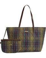 Sac à main Wetherham en tartan matelassé, Barbour