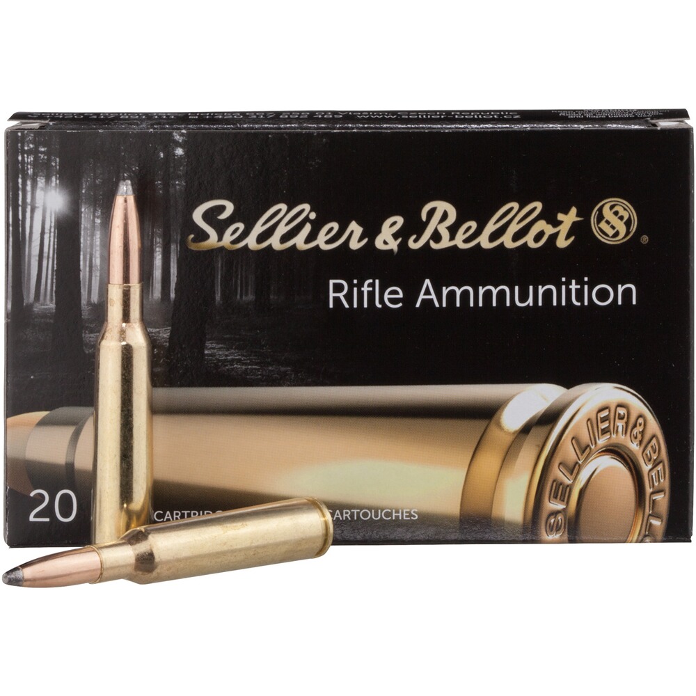 6,5x55, Demi-blindée (9gr), Sellier & Bellot