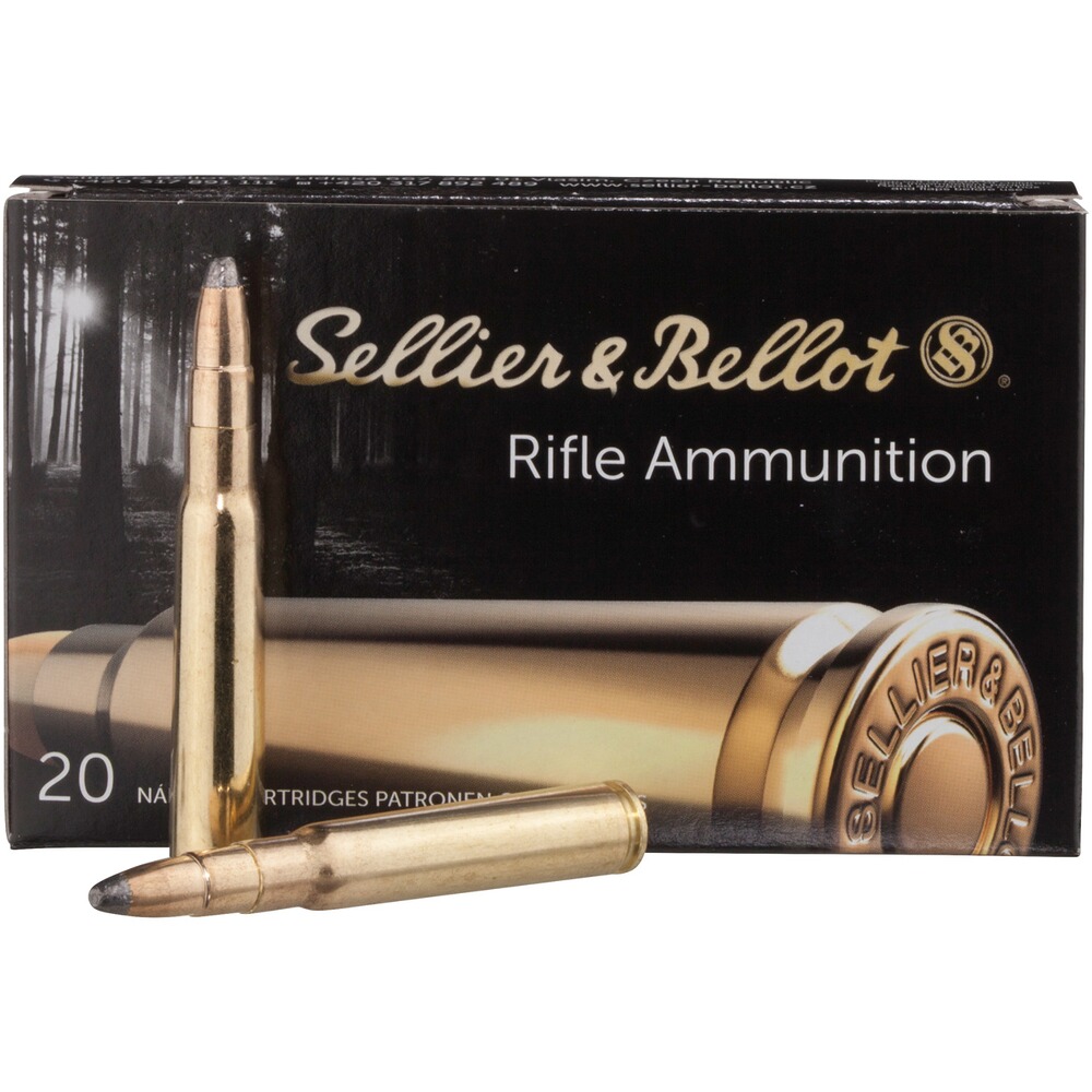 8x57 IS, Demi-blindée (12,7gr), Sellier & Bellot