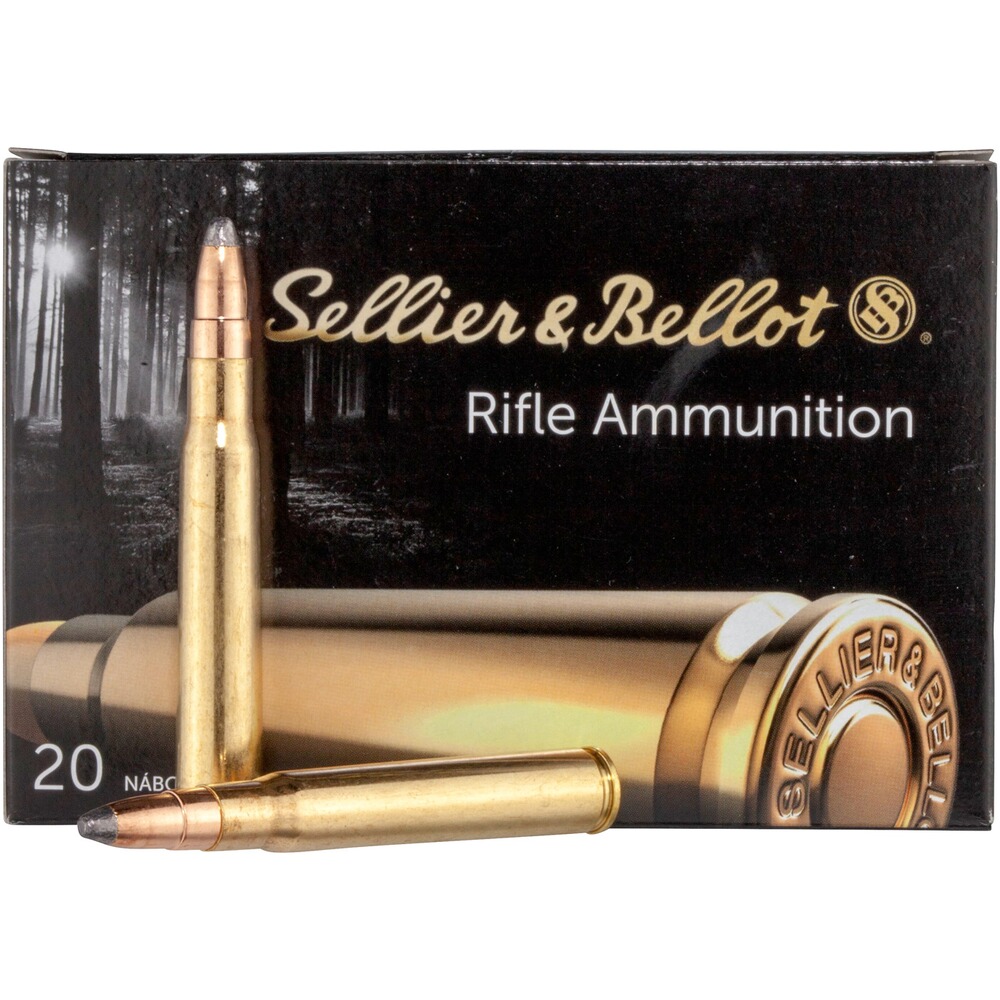 8x64 S, Demi-blindée (12,7gr), Sellier & Bellot