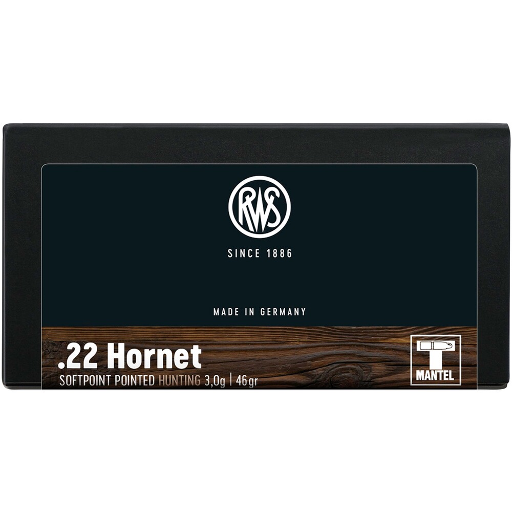 .22 Hornet, Demi-blindée (3gr)